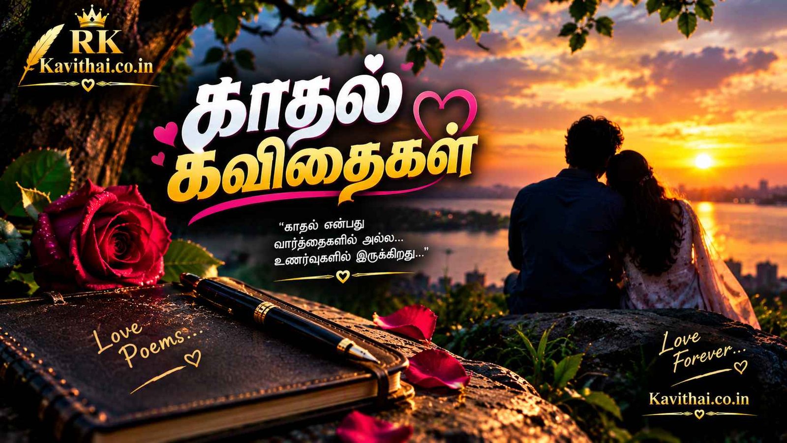 தொலை தூர காதல் கவிதைகள் | Long Distance Love Quotes In Tamil